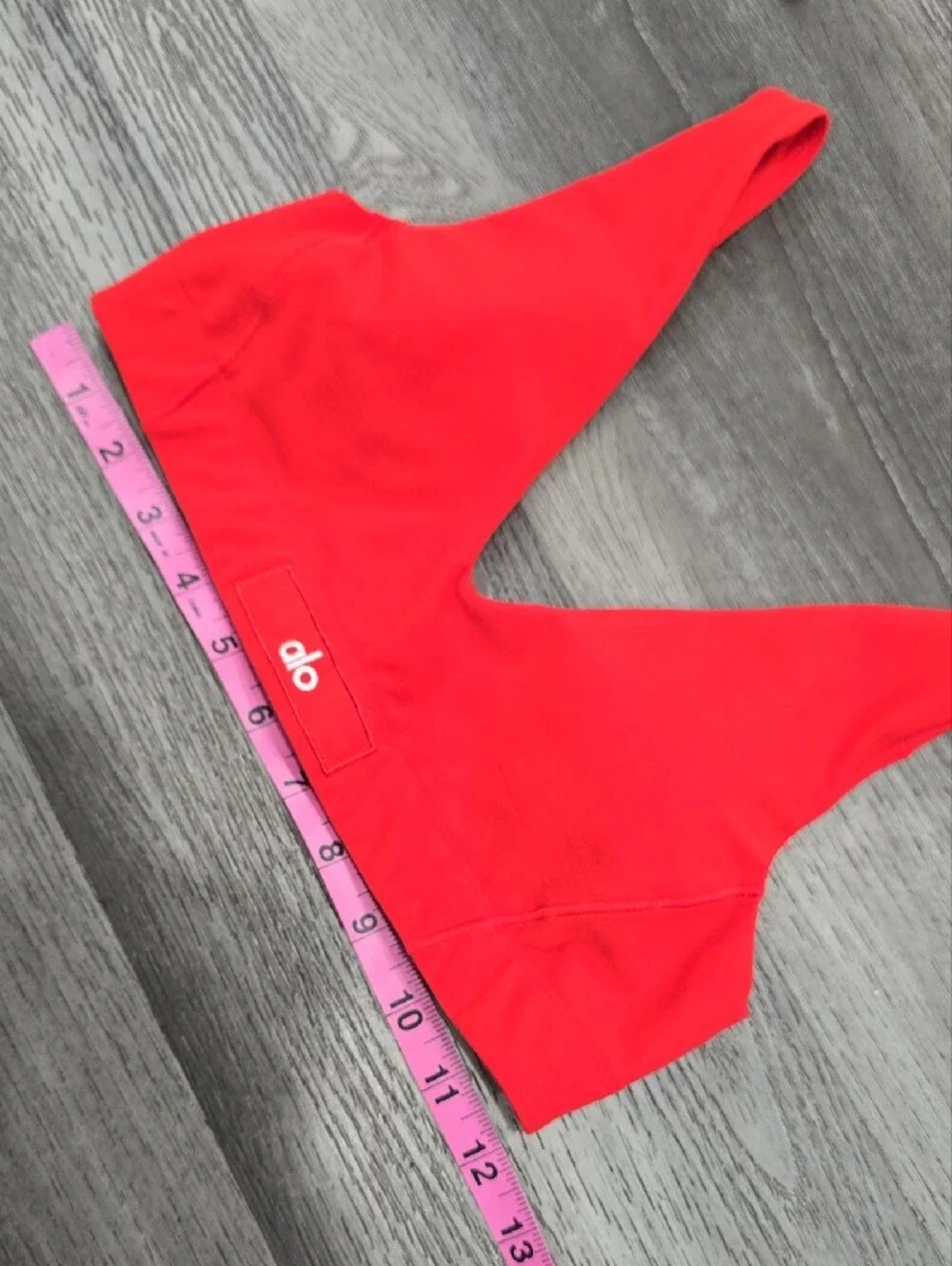 ALO Alosoft Sincere Bra - Bright Red